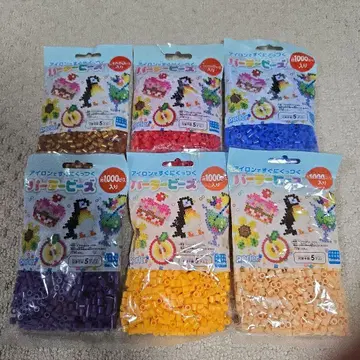 펄러비즈 2.5mm 1000개입 6색 세트
