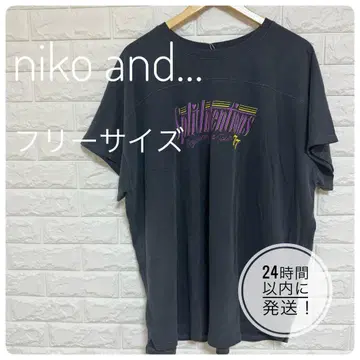 niko and - 프리 사이즈 T셔츠 새상품, 미사용품