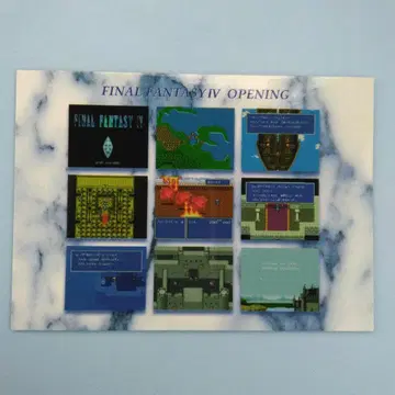 초판 FINAL FANTASY 카드 CARD MADE IN JAPAN