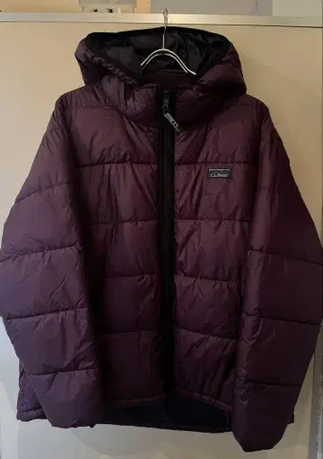 LL BEAN 퍼플 플리마켓 로프트 자켓 L 더스파카