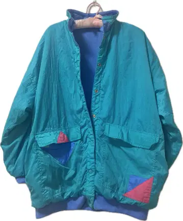 80s90s 리버서블 나일론 자켓
