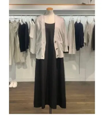 FINE LINEN MARGARET HOWELL 가디건