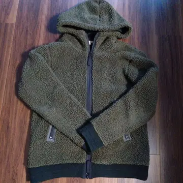 ABAHOUSE 플리스 자켓 후드 부착