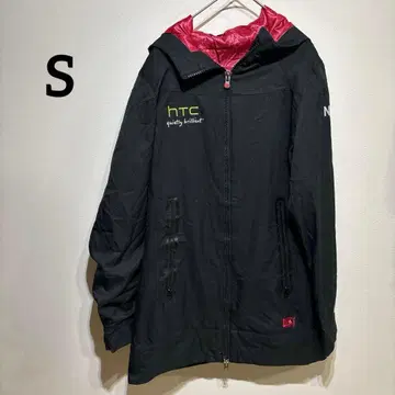 burton [ S ] 후드 부착 자켓 블랙/핑크 점퍼