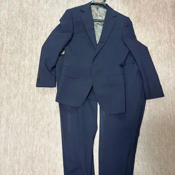 GINZA Global Style 네이비 비즈니스 정장