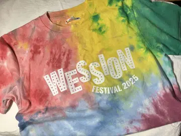 WESSION FESTIVAL 2025 T셔츠 타이다이 M 사이즈