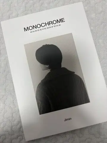 MONOCHROME Jimin POSTCARD BOOK