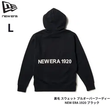미사용 새상품 뉴에라 안감 풀오버 후디 NEWER 1920 블랙 L