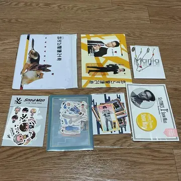 이와모토 테루 SnowMan 스티커, 캔뱃지, 굿즈 묶음 판매