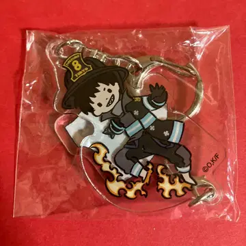 [ 귀중 ] 염염의 소방대 아크릴 키링 Play-P 신라 카베