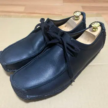 클락스 나탈리 블랙 가죽 부츠