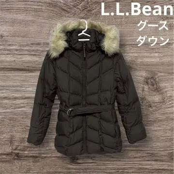 L.L.Bean 다크 브라운 다운 자켓 구스 다운 XS