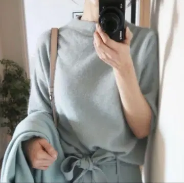 tomorrowland ballsey 투모로우랜드 니트 민트 그린