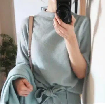 tomorrowland ballsey 투모로우랜드 니트 민트 그린