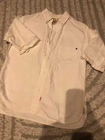 Anachronorm 반팔 (5부 기장?) 셔츠 화이트