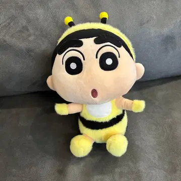 크레용신짱 꿀벌 봉제 인형 약 30cm