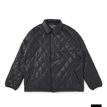 challenger QUILTING LEATHER JACKET