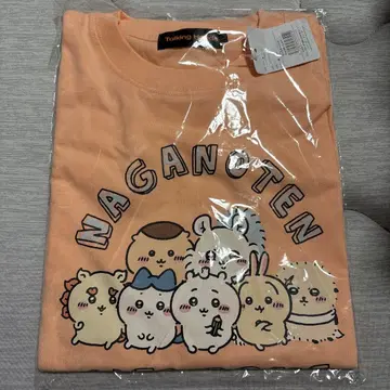 치이카와 나가노전 T셔츠 WELCOME 애프리콧 L