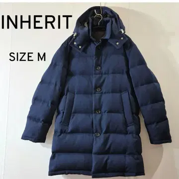 INHERIT 남성용 다운 자켓 SIZE M 네이비 컬러