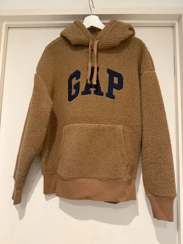 GAP 보아 후드티 플리스 후드티 S 사이즈 브라운