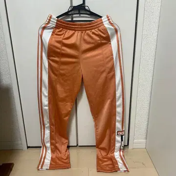 adidas 오렌지 사이드 버튼 팬츠 JS