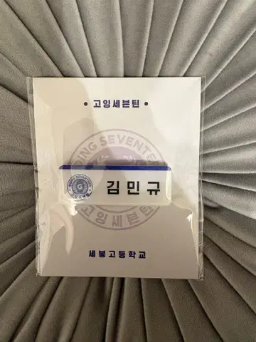 seventeen 세븐틴 고세 네임택 마그넷 민규