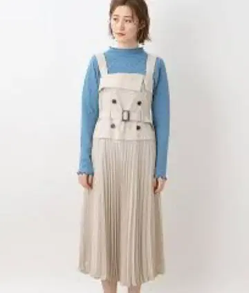 grove 그로브 트렌치 플리츠 원피스 원피스 M