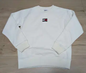 TOMMY JEANS 화이트 트레이닝복 S