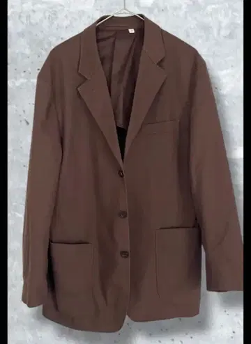 UNIQLO U 브라운 테일러드 자켓 L 사이즈