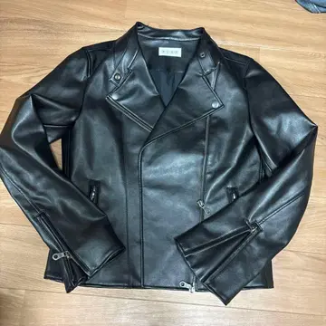 PLST 블랙 라이더 자켓 L 사이즈