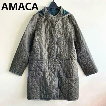 AMACA 아마카 B급 퀼팅 코트 40/11호/L 상당 충전솜 경량