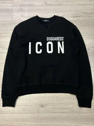 Dsquared2 ICON 쿨핏 맨투맨 M 블랙 새상품급