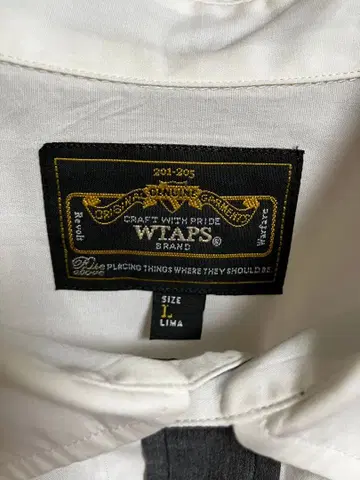 WRAPS 반팔 워크 셔츠 LIMA