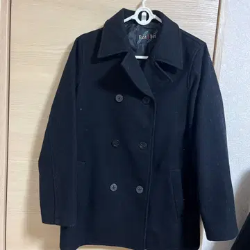 EAST BOY 블랙 피 코트