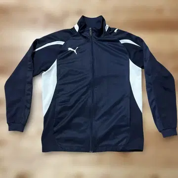 Puma 풀 집업 저지 네이비