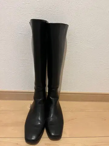 블랙 롱 부츠