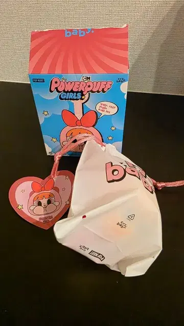 POPMART CRYBABY x POWERPUFFGIRL BLOSSOM