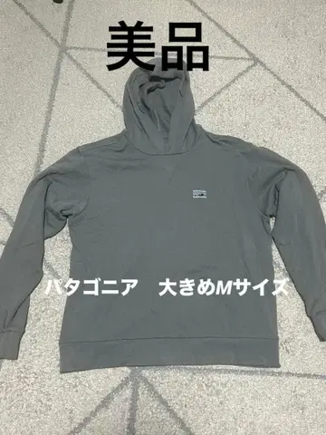 Patagonia 그레이 후드티 M 새상품급