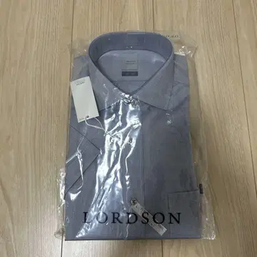LORDSON 블루 반팔 셔츠