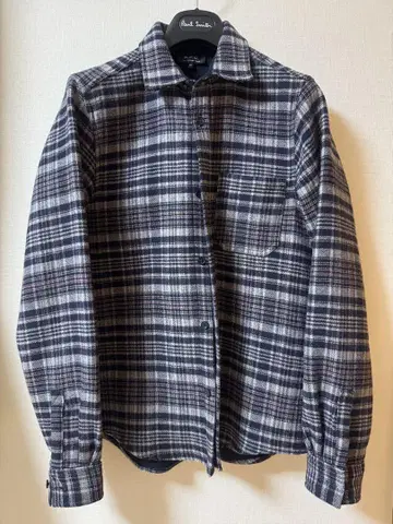A.P.C. 울 체크 셔츠 XS