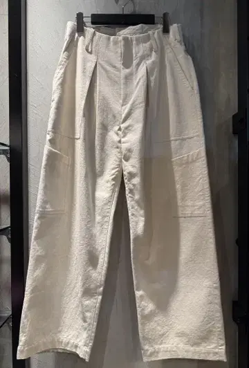 LIDNM COTTON NEP AIR TUMBLER TROUSERS S