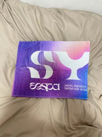 aespa SYNK 타월 JAPAN SHOWCASE 2022