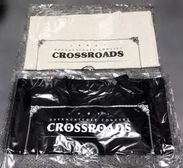 Dreamcatcher CROSSROADS 토트백 화이트 블랙 세트
