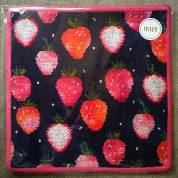 러브러리 스트로베리 도트 [ 완판템 ] 손수건 페이러