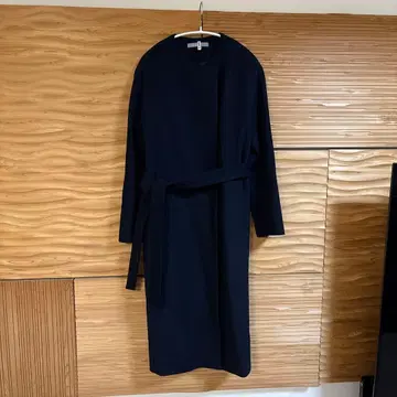 새상품급) 띠어리 럭스 코트 36 네이비