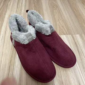 AYUMI 여성용 실내 간호 무스탕 부츠 슬리퍼 미끄럼 방지