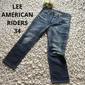 Lee 아메리칸 라이더 데님 팬츠 남성용 스트레이트 빈티지 34