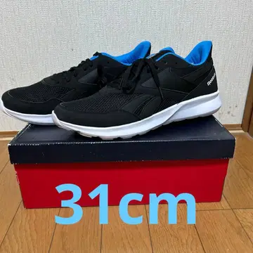 Reebok 러닝화 블랙/파랑 31cm