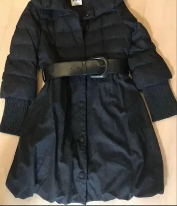 TATRAS 다크 그레이 롱 다운 코트