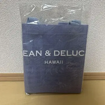 DEAN & DELUCA 메쉬 토트백 보라색